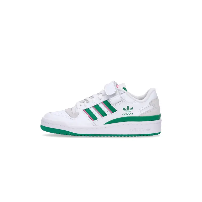 Scarpa Bassa Donna Forum Low W Cloud White/green/lucid Pink