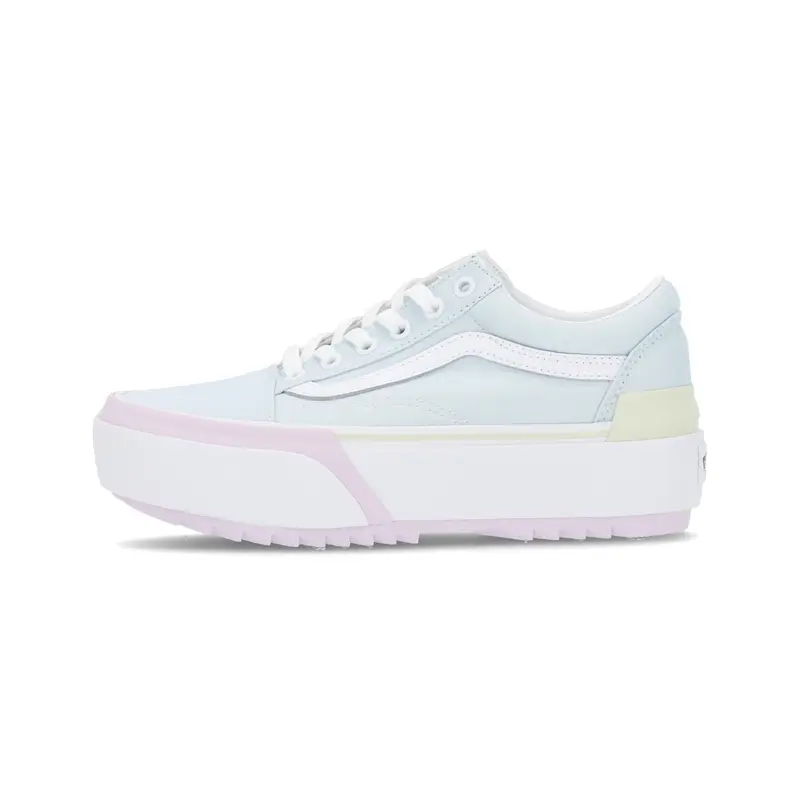 Scarpa Bassa Donna Old Skool Stacked (pastel) Multi/true White