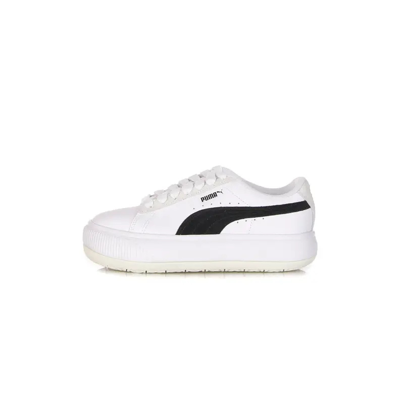 Scarpa Bassa Donna Suede Mayu Mix White/marshmallow/black