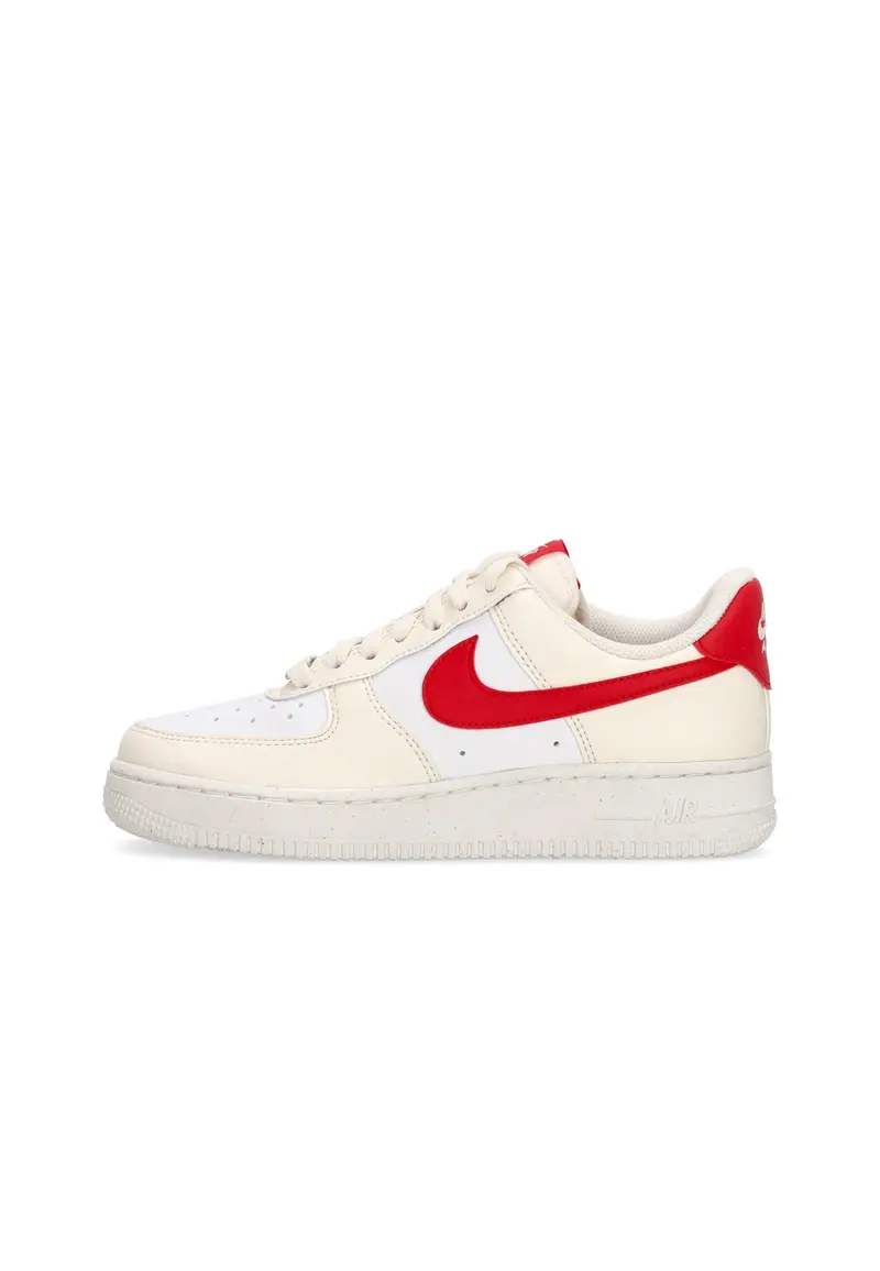 Scarpa Bassa Donna W Air Force 1 07 Next Nature Pale Ivory/university Red/white/sail