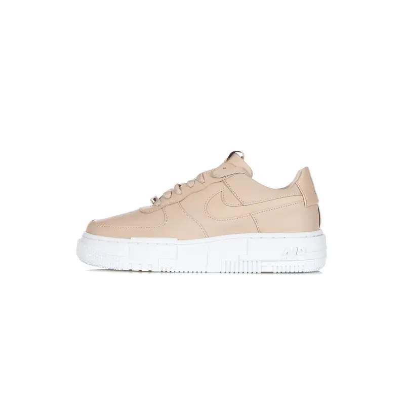 Scarpa Bassa Donna W Air Force 1 Pixel Particle Beige/particle Beige/black