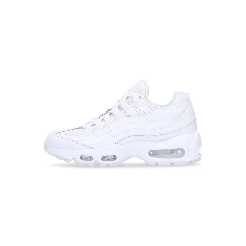 Scarpa Bassa Donna W Air Max 95 White/white/metallic Silver