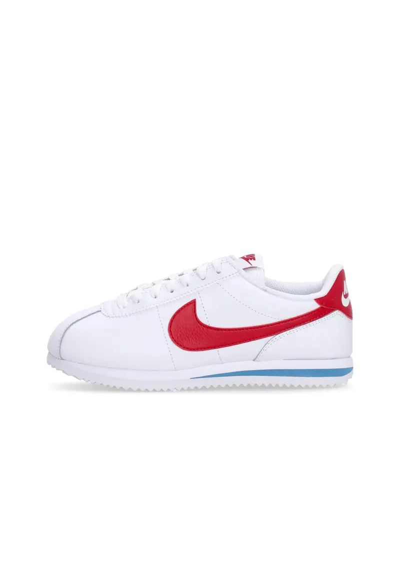 Scarpa Bassa Donna W Cortez Leather White/varsity Red/varsity Blue