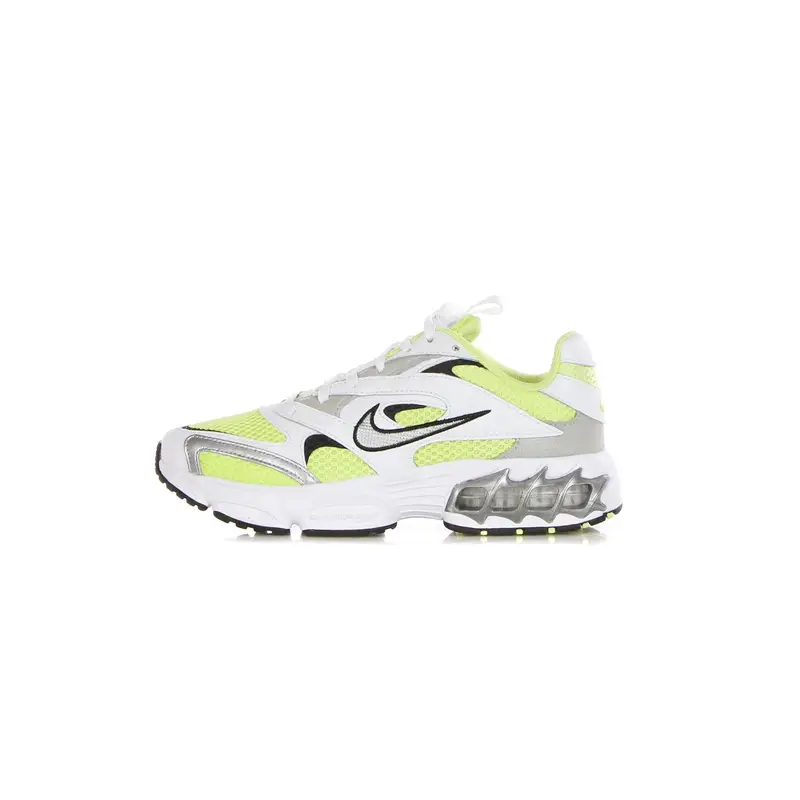 Scarpa Bassa Donna W Zoom Air Fire White/metallic Silver/lt Lemon Twist