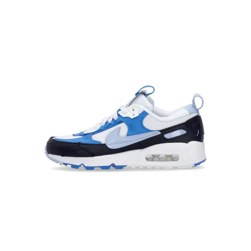 Scarpa Bassa Donna Wmns Air Max 90 Futura Summit White/cobalt Bliss/lt Photo Blue