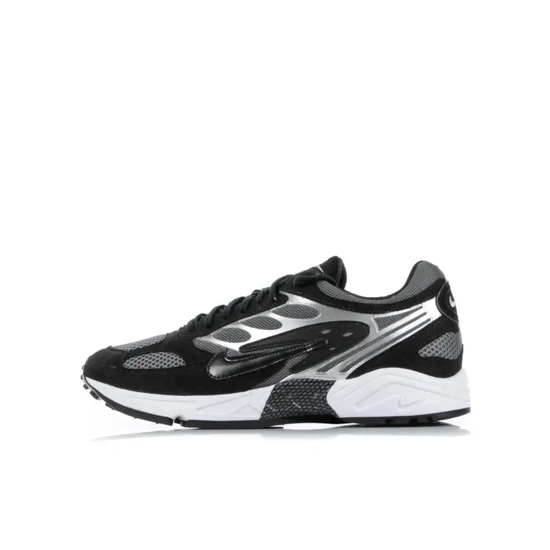 Scarpa Bassa Uomo Air Ghost Racer Black/black/dark Grey/white