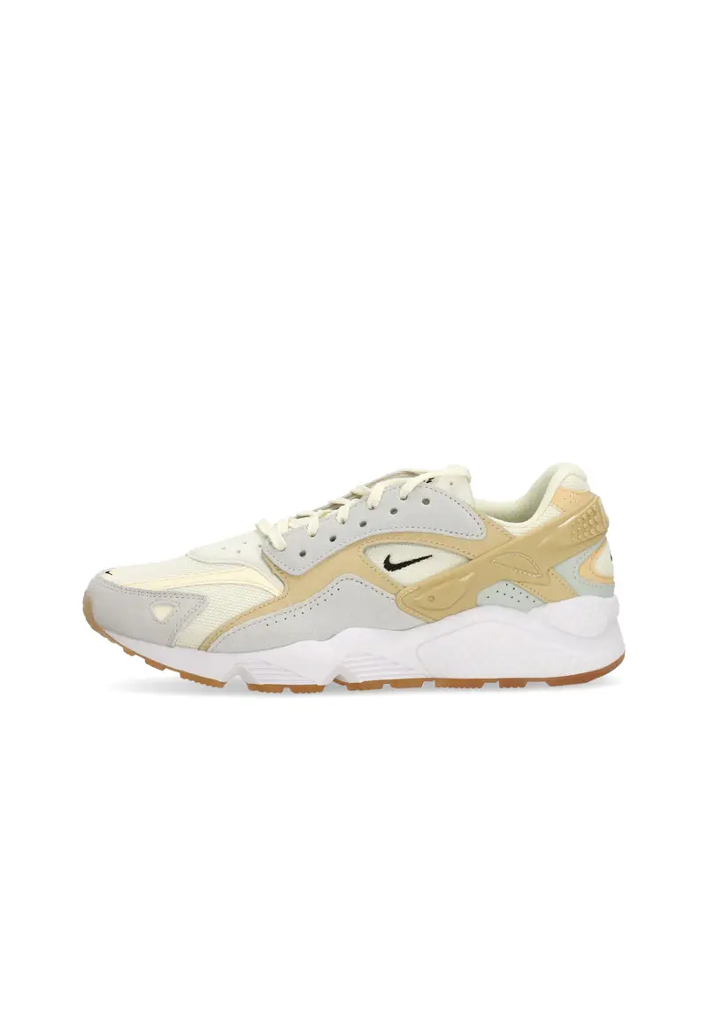 Scarpa Bassa Uomo Air Huarache Runner Coconut Milk/black/sesame/light Silver
