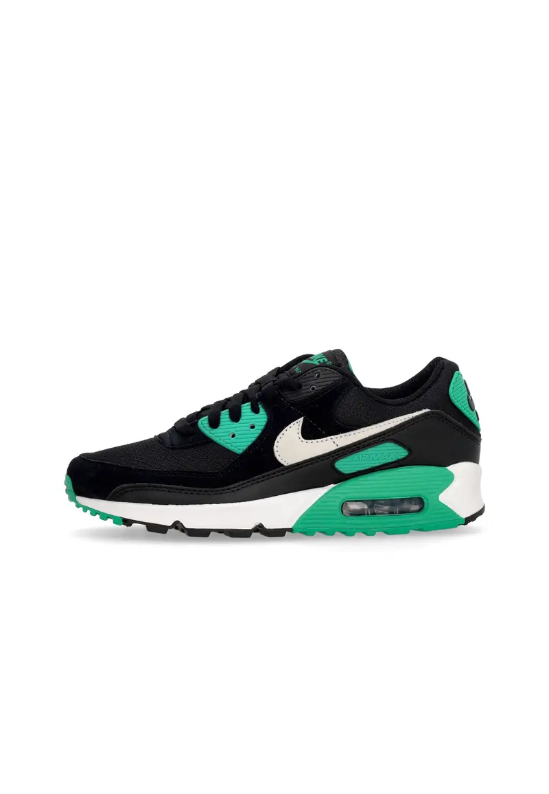 Scarpa Bassa Uomo Air Max 90 Black/white/stadium Green