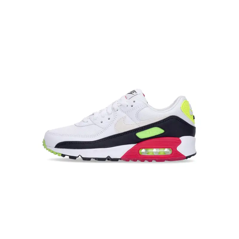 Scarpa Bassa Uomo Air Max 90 White/black/volt/rush Pink