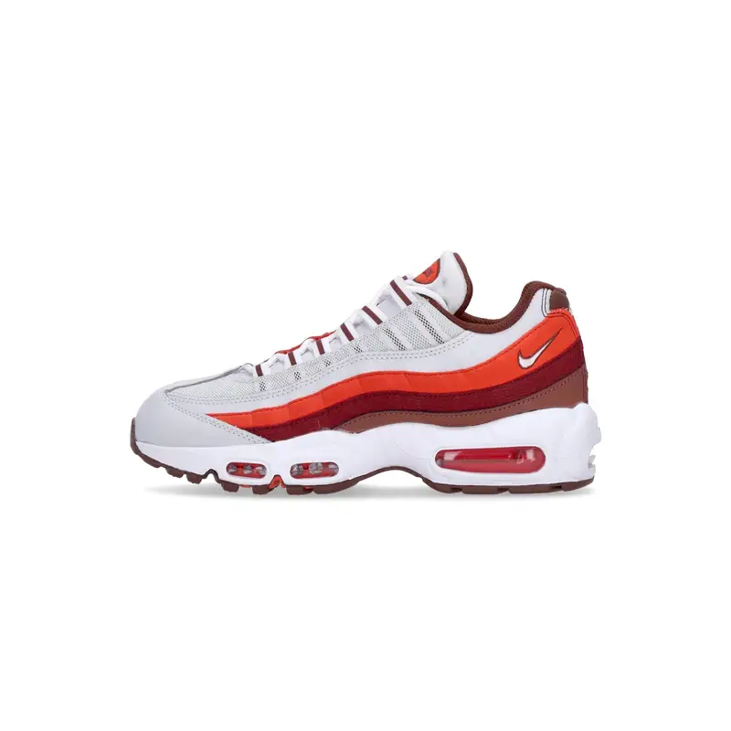 Scarpa Bassa Uomo Air Max 95 Photon Dust/white/dark Pony/picante Red