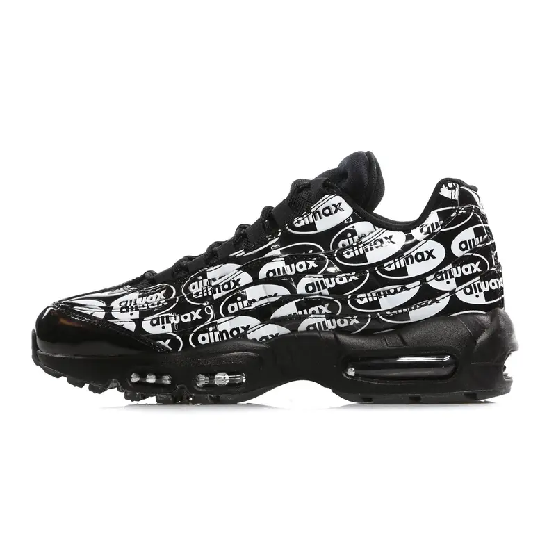 Scarpa Bassa Uomo Air Max 95 Prm Black/black/white