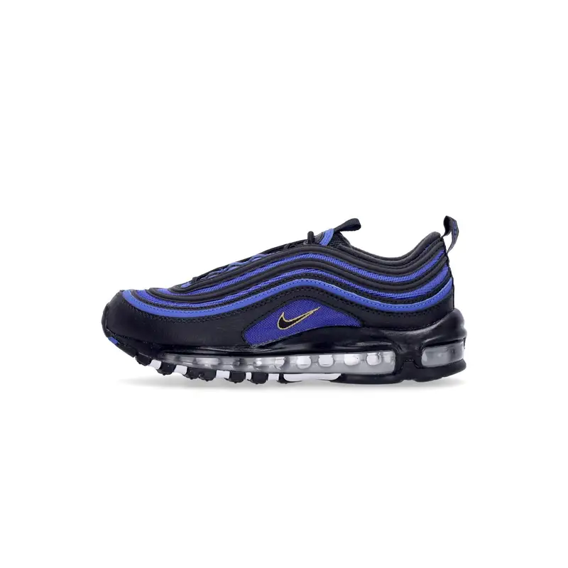 Scarpa Bassa Uomo Air Max 97 Black/metallic Gold/hyper Royal/white