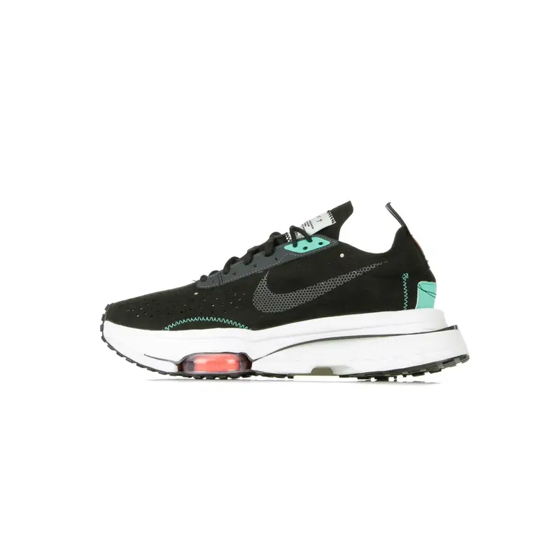 Scarpa Bassa Uomo Air Zoom-type Black/summit White/menta/orange Trance