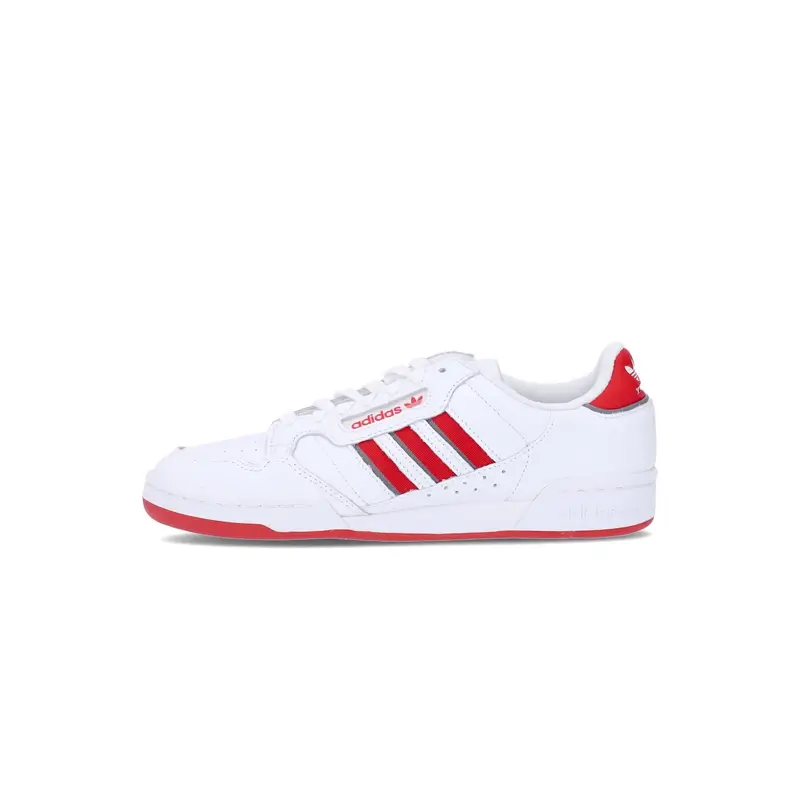Scarpa Bassa Uomo Continental 80 Stripes Cloud White/collegiate Red/grey Three