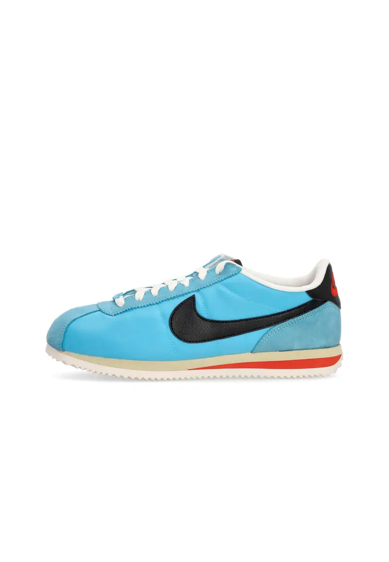 Scarpa Bassa Uomo Cortez Textile Baltic Blue/black/team Gold/picante Red