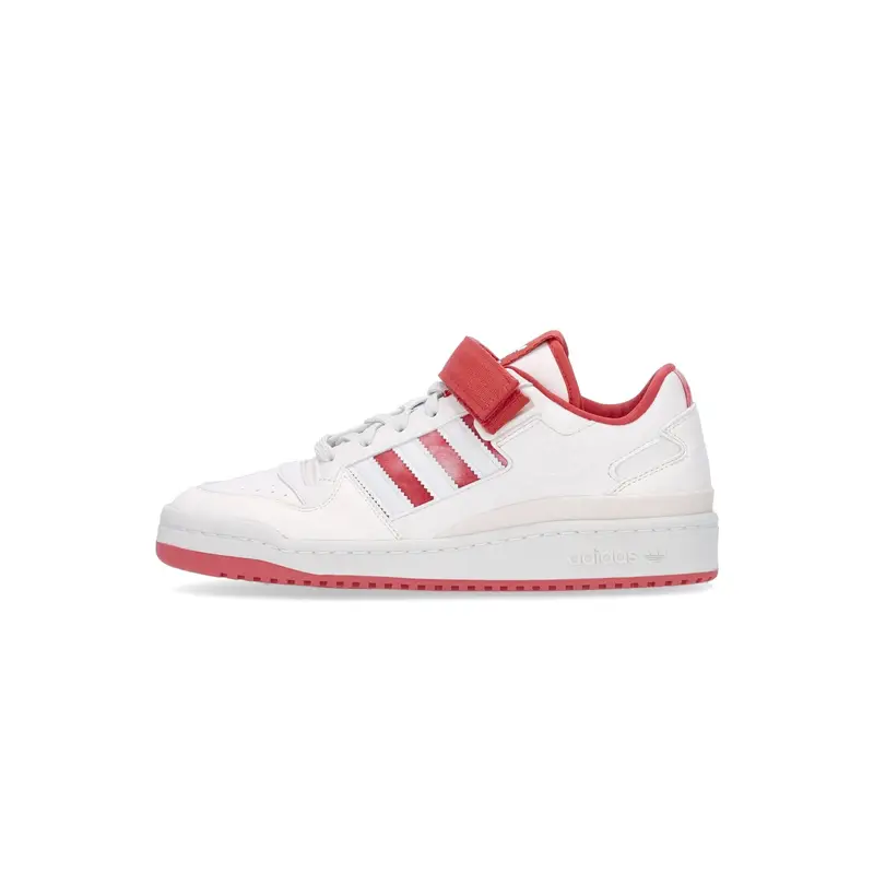 Scarpa Bassa Uomo Forum Low X Parley Chalk White/white Tint/crew Red