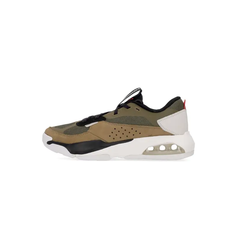 Scarpa Bassa Uomo Jordan Air 200e Medium Olive/university Red/summit White
