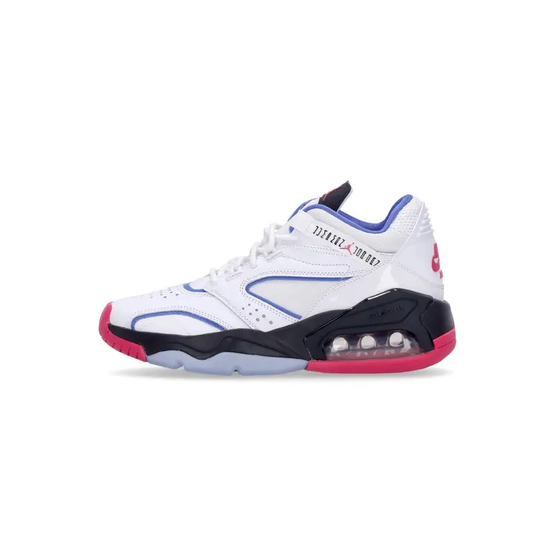 Scarpa Bassa Uomo Jordan Point Lane White/rush Pink/medium Blue/black