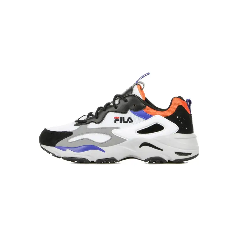 Scarpa Bassa Uomo Ray Tracer Cb White/black/mandarin Orange