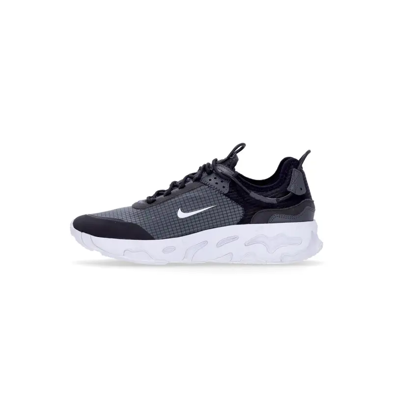 Scarpa Bassa Uomo React Live Black/white/dk Smoke Grey