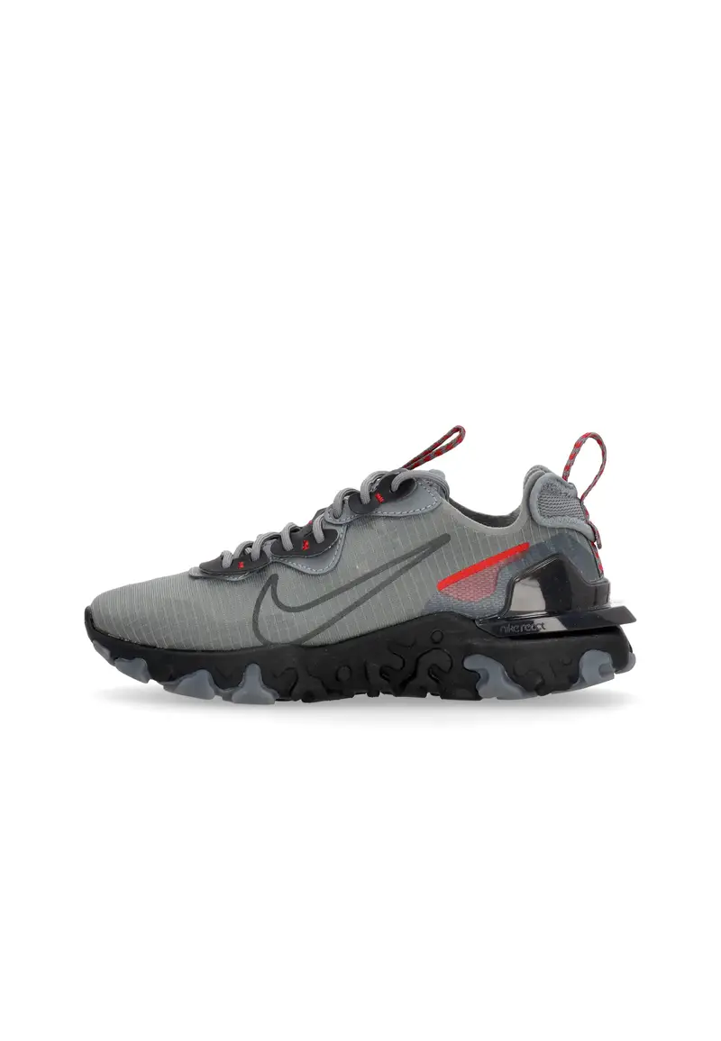 Scarpa Bassa Uomo React Vision Cool Grey/anthracite/university Red