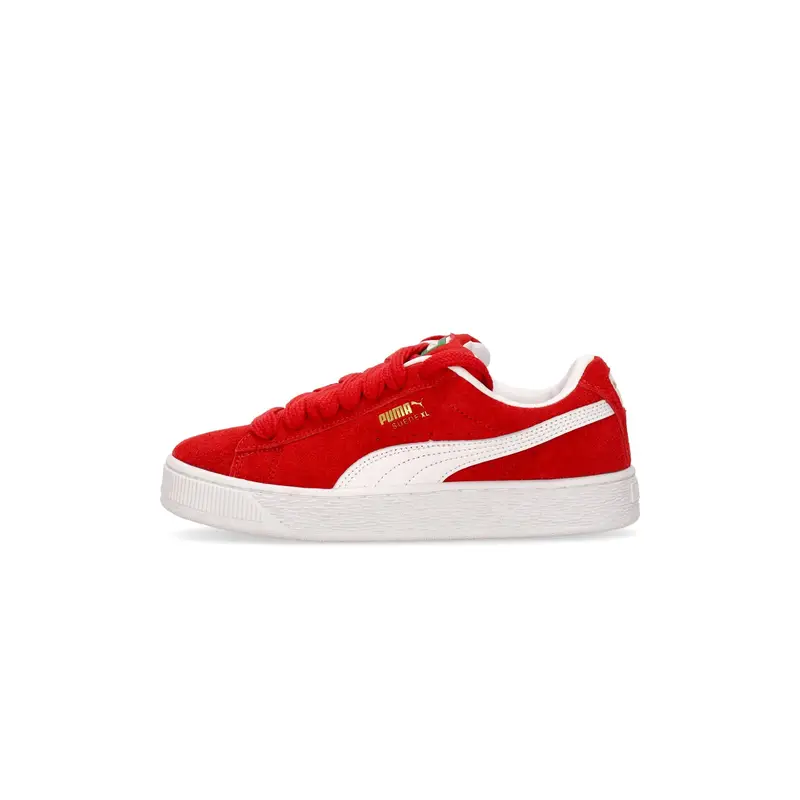 Scarpa Bassa Uomo Suede Xl Red/white