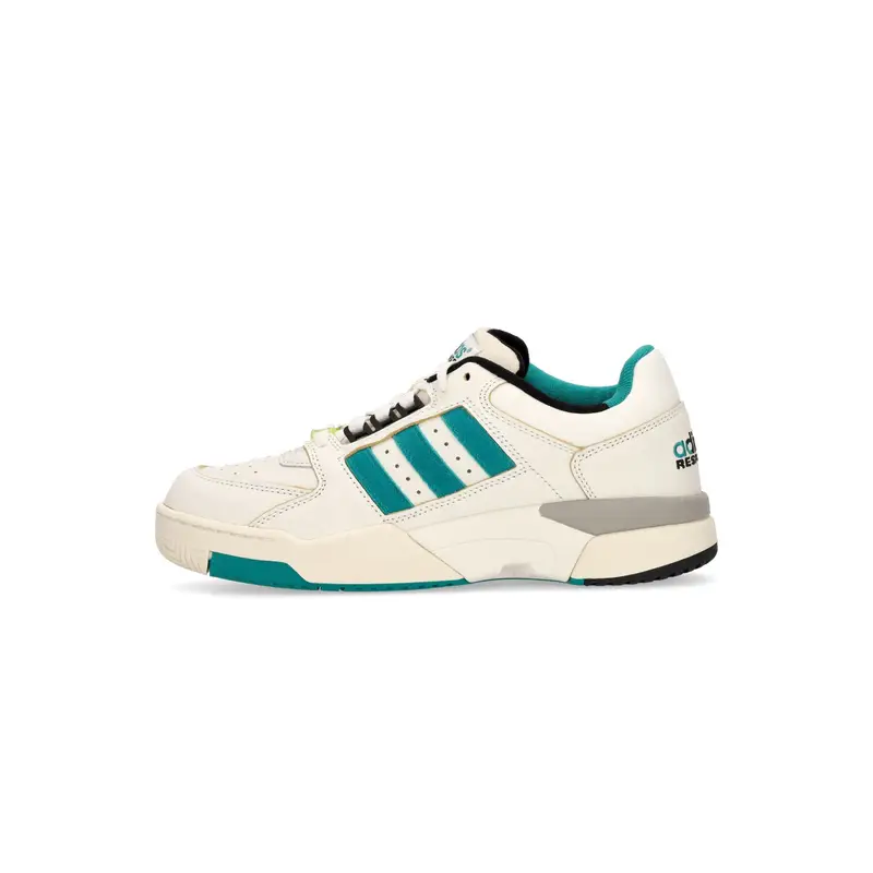 Scarpa Bassa Uomo Torsion Tennis Low Cloud White/eqt Green/cream White