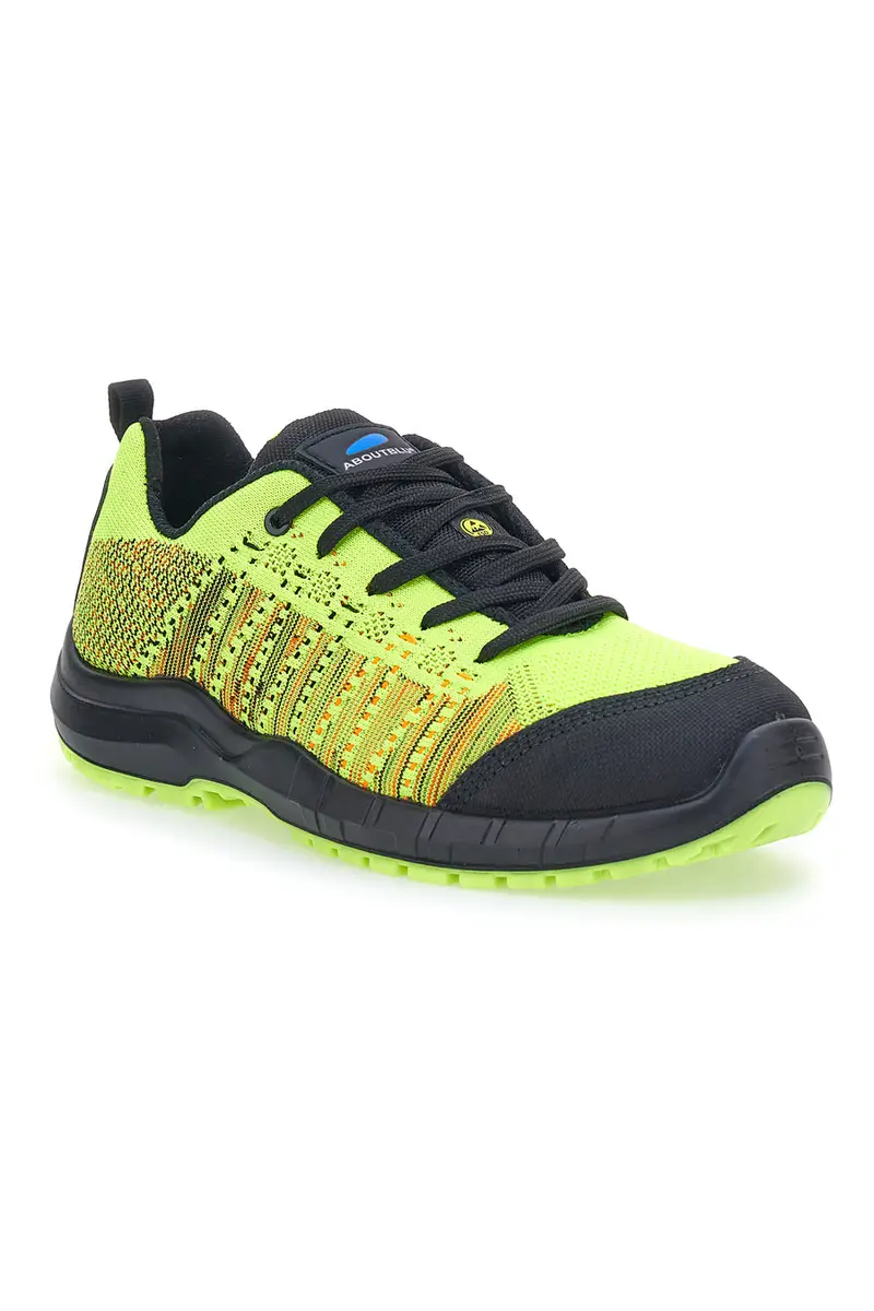 Scarpa da Lavoro Gialla Fluo About Blu 1 S3 ESD SRC miniatura 2