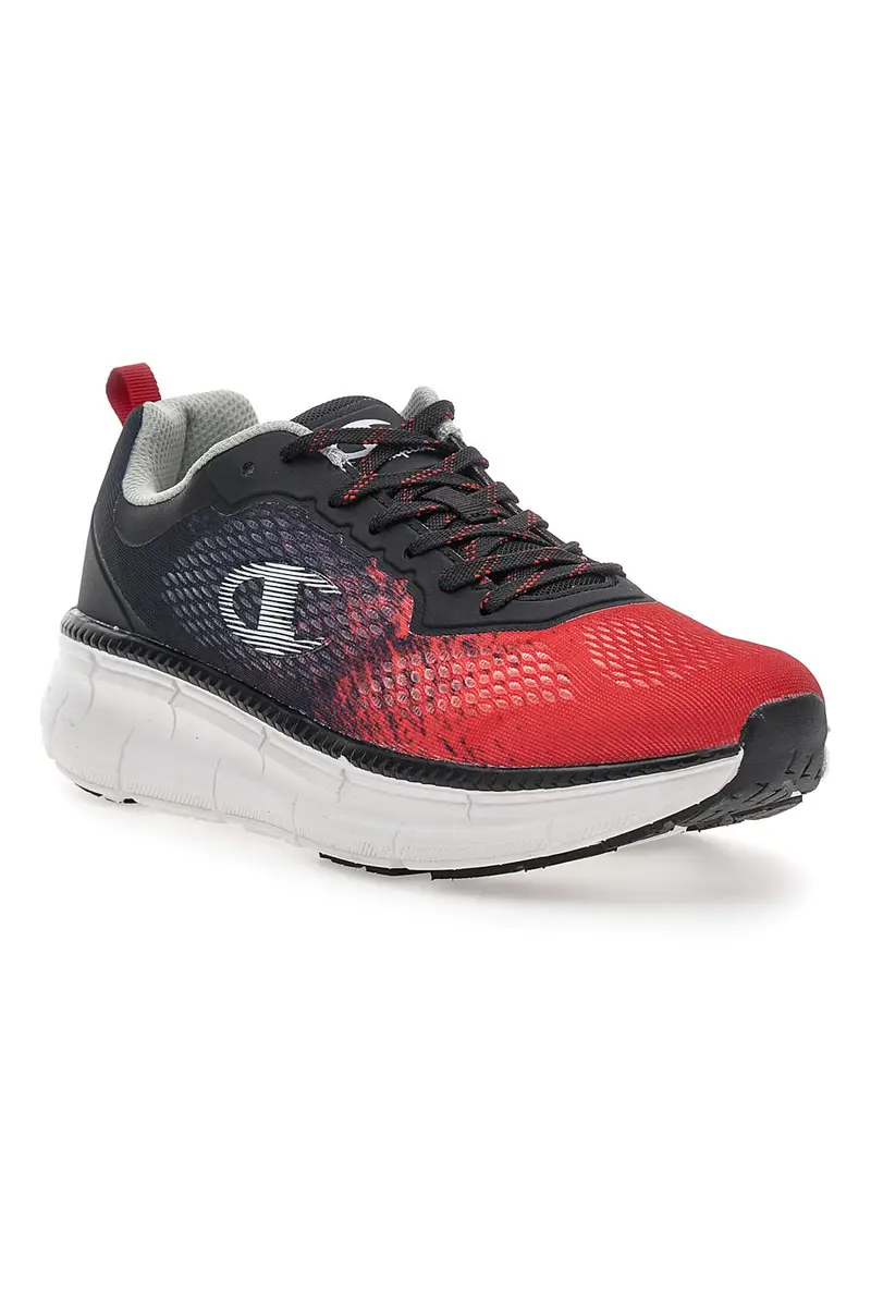Scarpa da running nera e rossa CHAMPION FOXY II miniatura 2