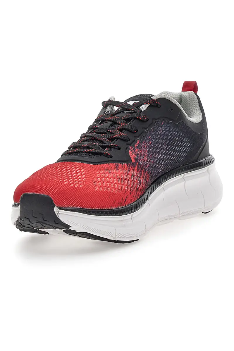 Scarpa da running nera e rossa CHAMPION FOXY II miniatura 3