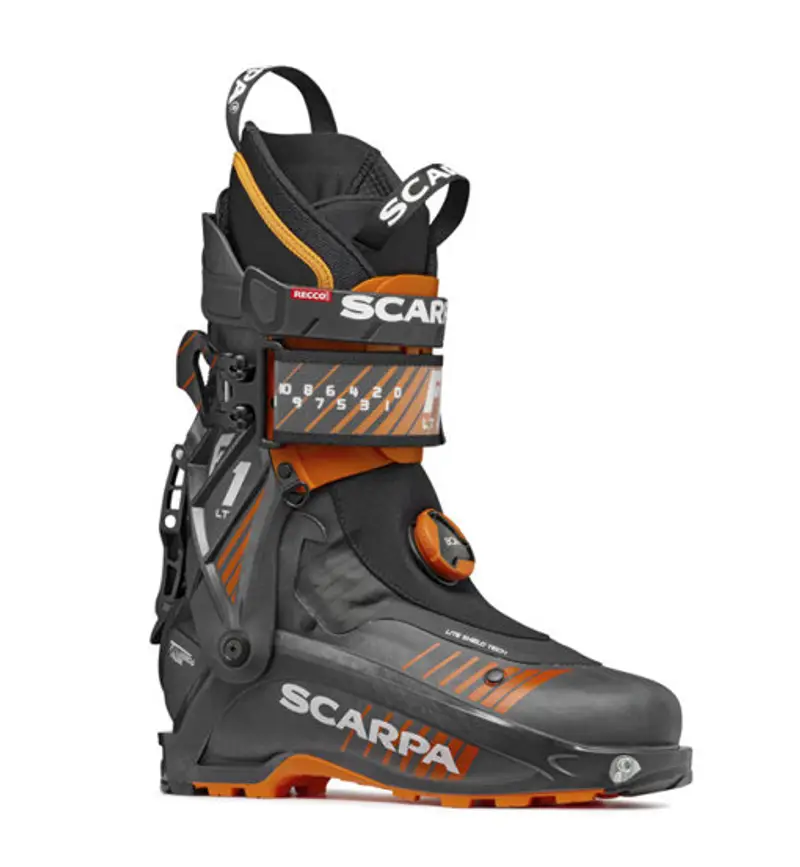 F1 LT 20/21 - scarpone scialpinismo Black