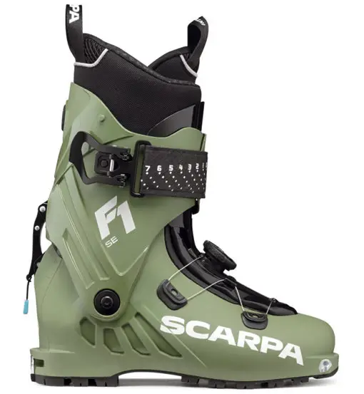 F1 SE - scarponi scialpinismo Green