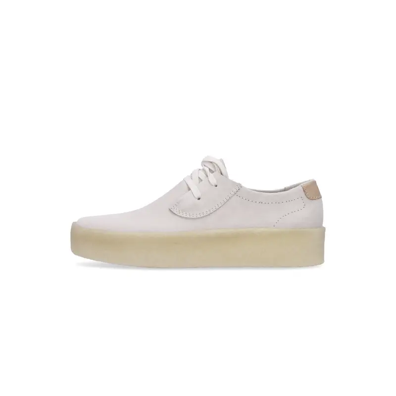 Scarpa Lifestyle Uomo Ashcott Cup Off White Suede