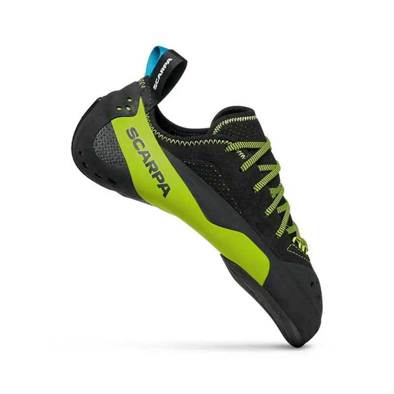 Mago Nero Lime Azzurro - Scarpe Arrampicata Uomo EUR 37,5
