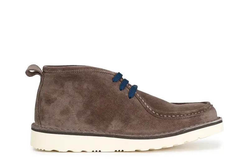 scarpa modello polacchina uomo allacciata taupe 42