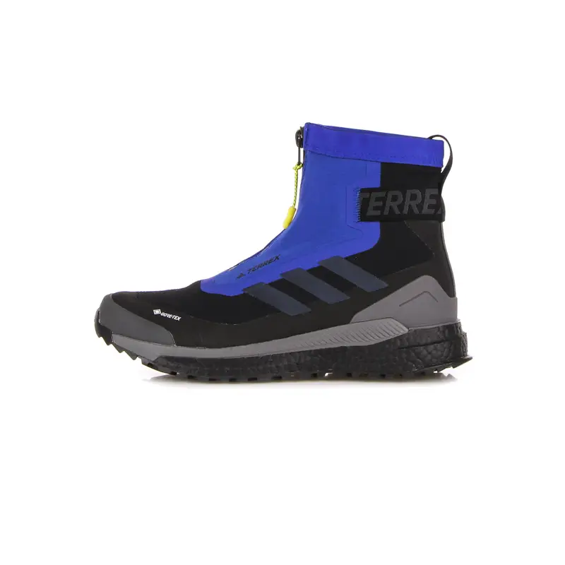 Scarpa Outdoor Uomo Terrex Free Hiker Cold. Rdy X Gore-tex Core Black/black Blue Metallic/bold Blue