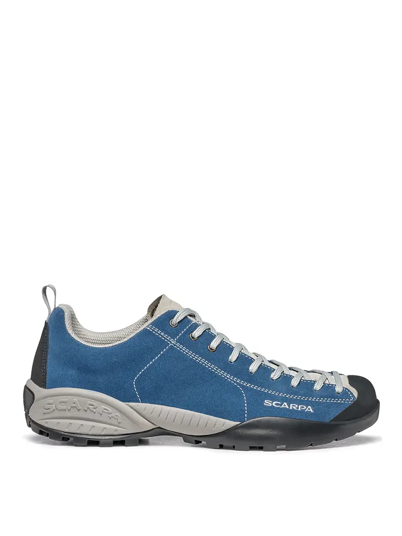 Sneakers in pelle Blu