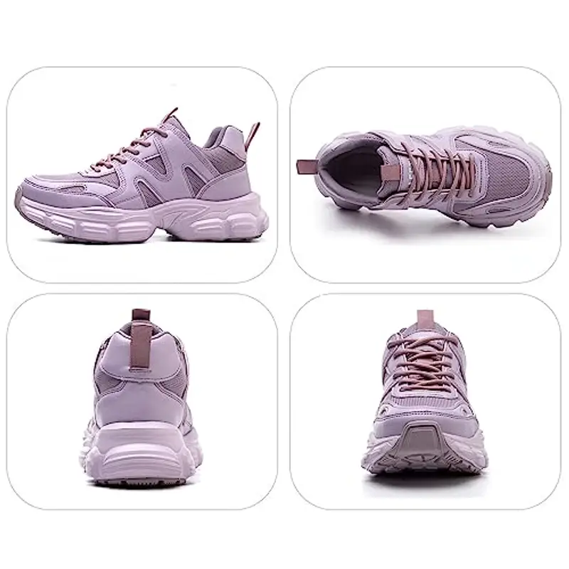 Scarpe Antinfortunistiche Donna Leggere e Comode Scarpe da Lavoro con Punta in Acciaio Antiscivolo Traspiranti Scarpe miniatura 2