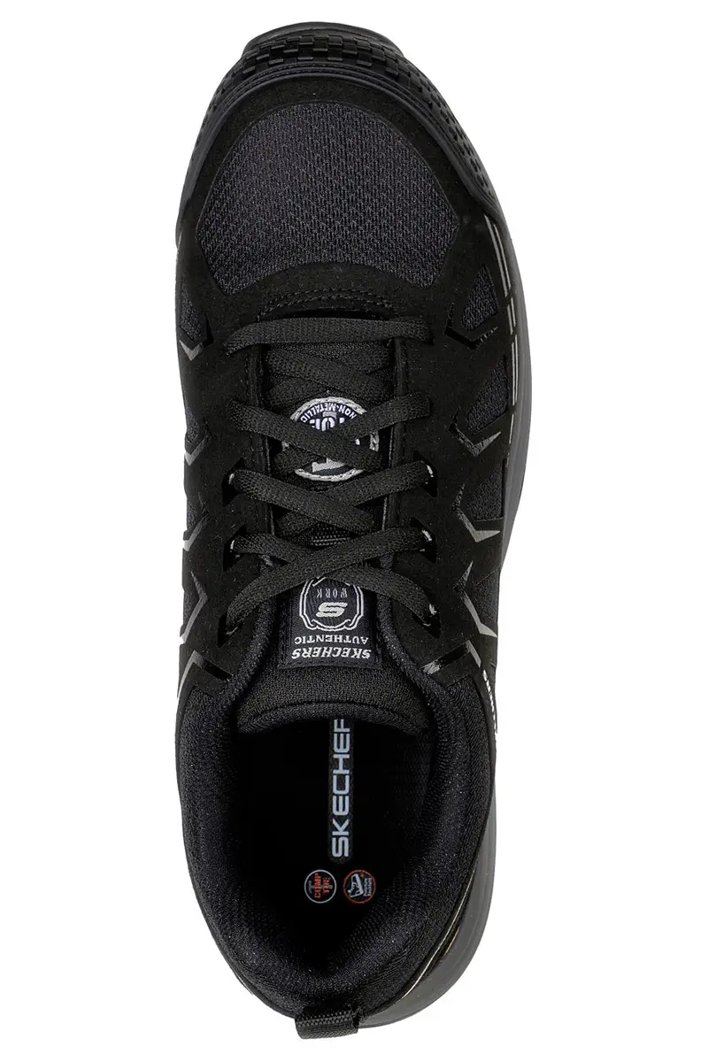 Scarpe Antinfortunistiche Nere Skechers Work: Malad II Comp Toe miniatura 3