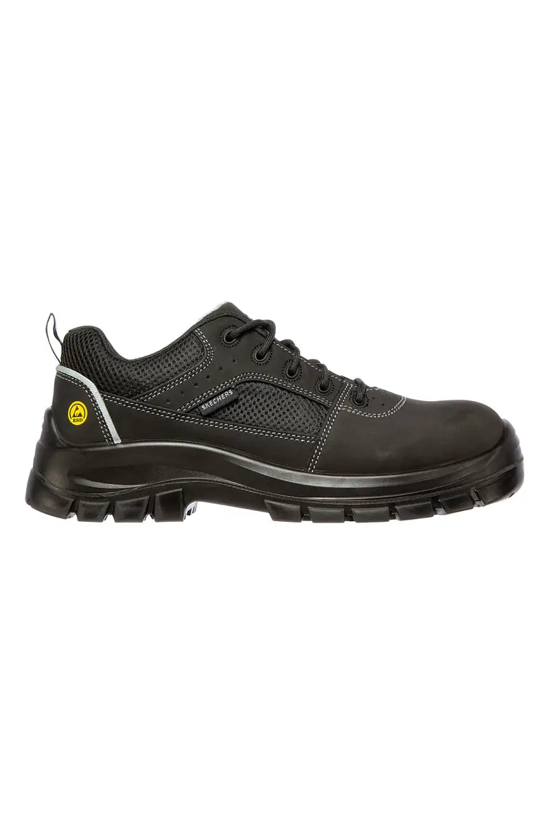 Scarpe Antinfortunistiche Nere Skechers Work: Trophus ST