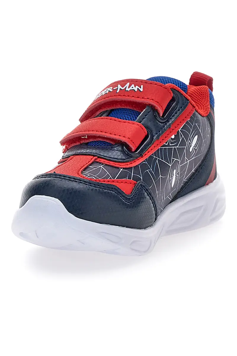 Scarpe blu con luci e dettagli rossi Spiderman R1310563S10 miniatura 3