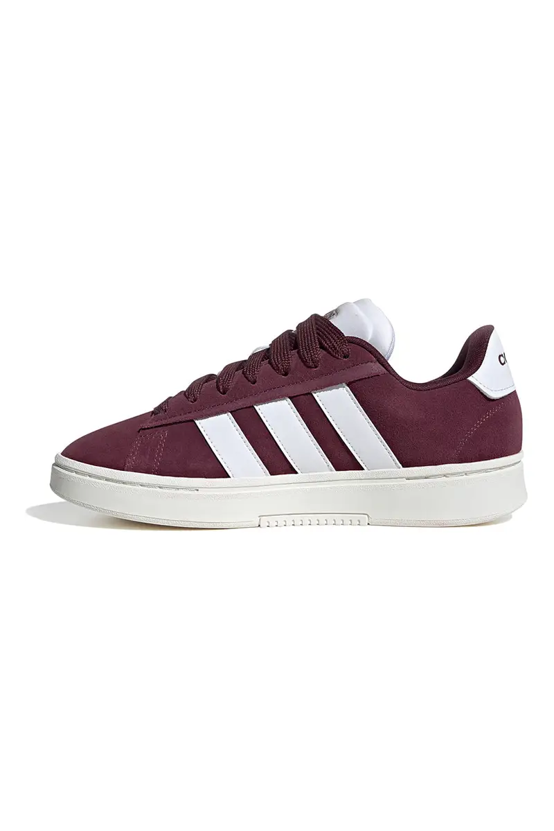 Scarpe bordeaux con suola Cloudfoam Adidas GRAND COURT ALPHA 00s miniatura 2