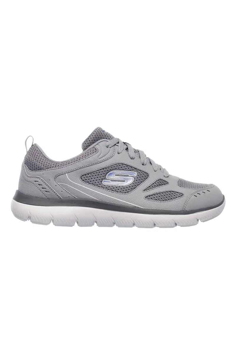 Scarpe da Allenamento Grigio con Tomaia in Pelle Skechers SUMMITS SOUTH RIM