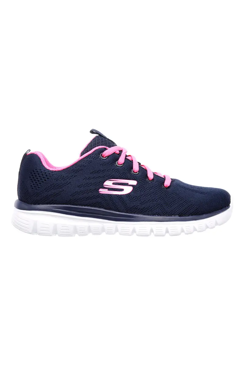 Scarpe da Allenamento Navy con Tomaia in Skech Knit Mesh SKECHERS Graceful - Get Connected