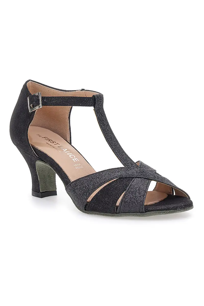 Scarpe da ballo nere con cinturino THE FIRST DANCE 4724 miniatura 2