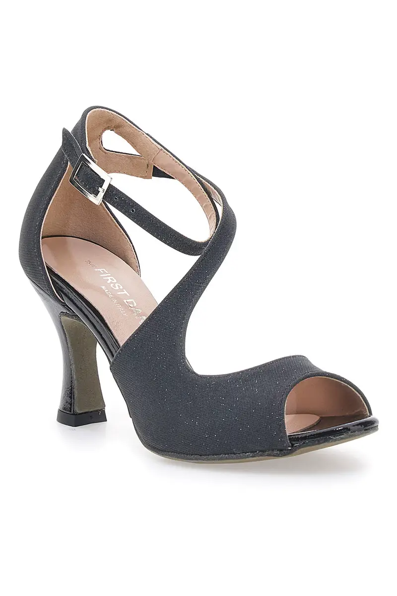Scarpe da Ballo Nere con Cinturino THE FIRST DANCE 5514 miniatura 2