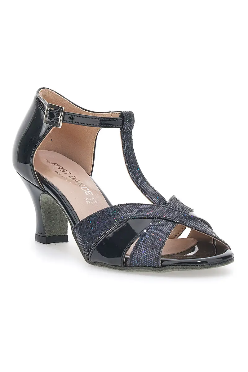 Scarpe da Ballo The First 5202 Nere miniatura 2