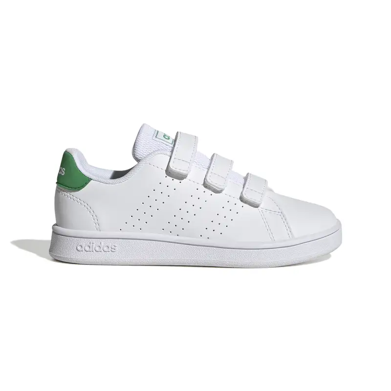 Scarpe da basket corte per bambini con chiusura a strappo adidas Advantage