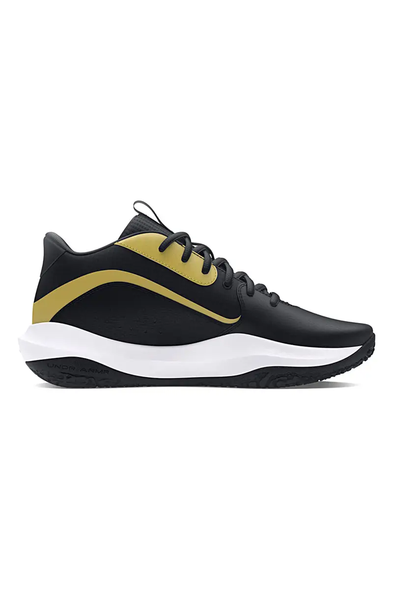 Scarpe da Basket Nere e Oro Under Armour Lockdown 7 miniatura 3