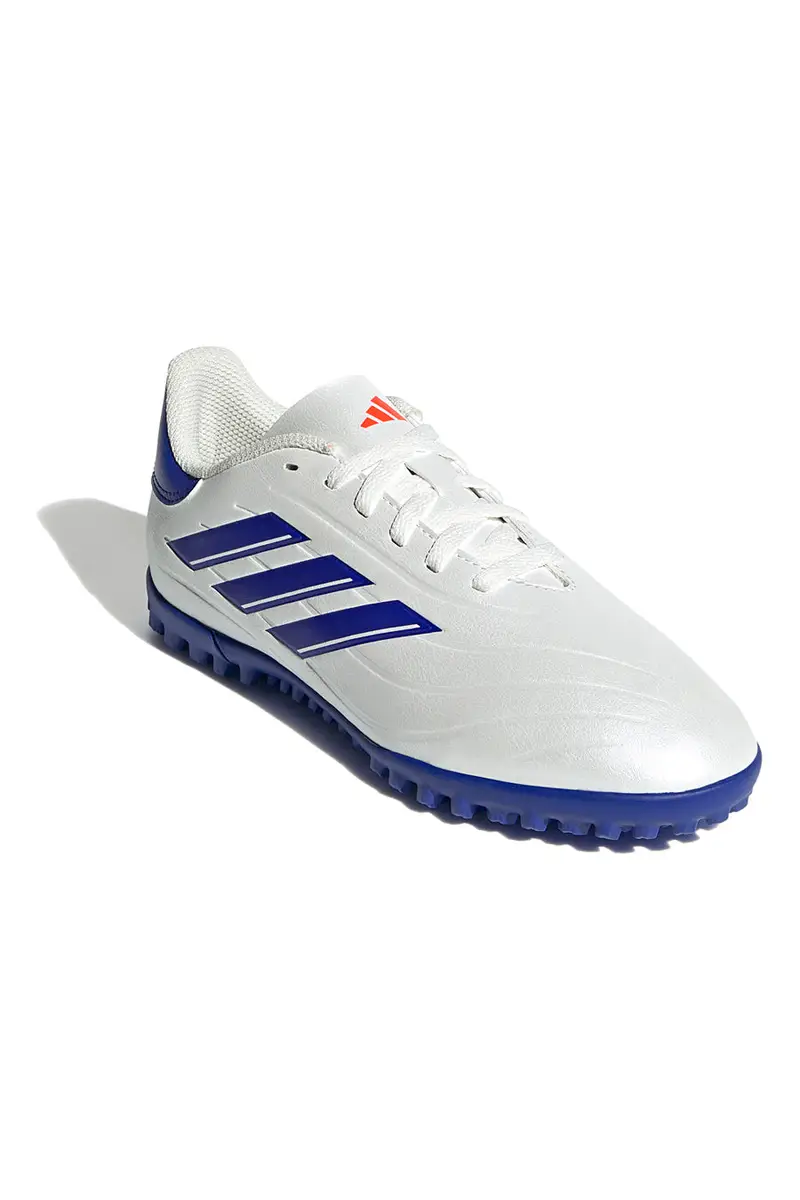 Scarpe da Calcetto Bianche e Blu Adidas Copa Pure 2 Club Tf J miniatura 2